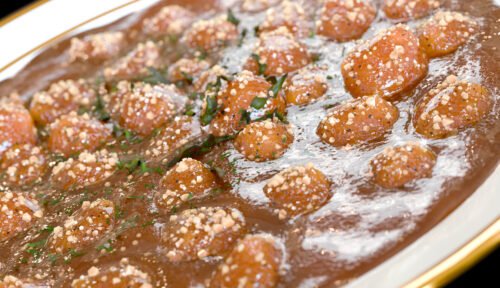 creamy spicy gnocchi